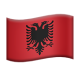 Flag: Albania