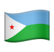 Flag: Djibouti