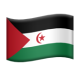 Flag: Western Sahara