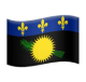 Flag: Guadeloupe