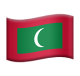 Flag: Maldives