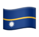 Flag: Nauru