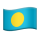 Flag: Palau