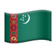 Flag: Turkmenistan