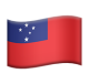 Flag: Samoa