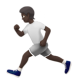 Person Running: Dark Skin Tone