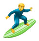 Man Surfing