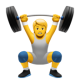 Person Lifting Weights