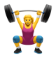 Woman Lifting Weights