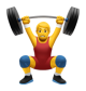 Man Lifting Weights