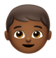 Boy: Medium-Dark Skin Tone