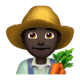 Man Farmer: Dark Skin Tone