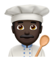 Man Cook: Dark Skin Tone