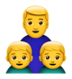 Family: Man, Boy, Boy
