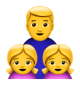 Family: Man, Girl, Girl