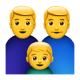Family: Man, Man, Boy
