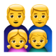 Family: Man, Man, Girl, Boy
