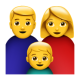 Family: Man, Woman, Boy