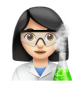 Woman Scientist: Light Skin Tone