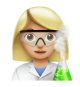 Woman Scientist: Medium-Light Skin Tone