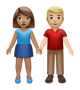 Woman And Man Holding Hands: Medium Skin Tone, Medium-Light Skin Tone