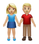 Woman And Man Holding Hands: Medium-Light Skin Tone