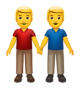 Men Holding Hands