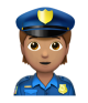 Police Officer: Medium Skin Tone