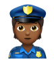 Police Officer: Medium-Dark Skin Tone