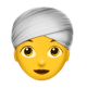 Woman Wearing Turban