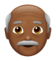 Old Man: Medium-Dark Skin Tone