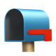 Open Mailbox With Lowered Flag