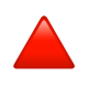 Red Triangle Pointed Up