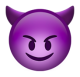 Smiling Face With Horns