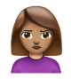Woman Pouting: Medium Skin Tone