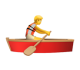 Person Rowing Boat