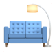 Couch And Lamp