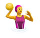 Woman Playing Water Polo