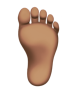 Foot: Medium Skin Tone