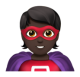 Superhero: Dark Skin Tone