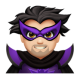 Man Supervillain: Light Skin Tone