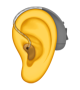 Ear With Hearing Aid