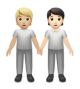 People Holding Hands: Medium-Light Skin Tone, Light Skin Tone
