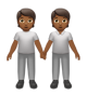 People Holding Hands: Medium-Dark Skin Tone