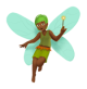 Fairy: Medium-Dark Skin Tone